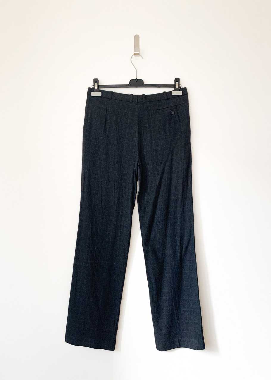 AW2001 'Riot, Riot, Riot!' Wide Leg Wool Trousers