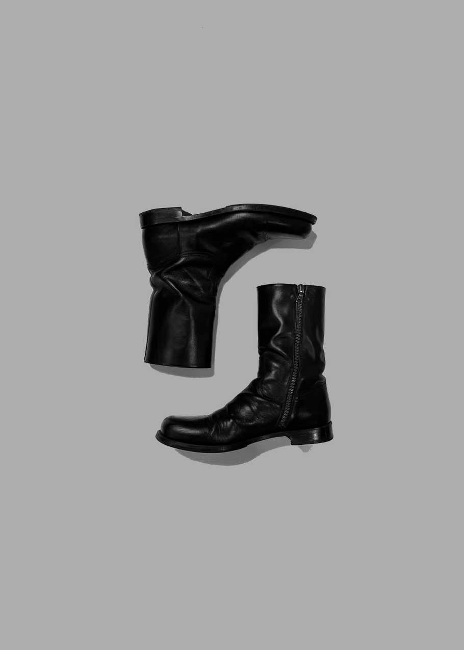 AW2020 Square Toe Side Zip Boot