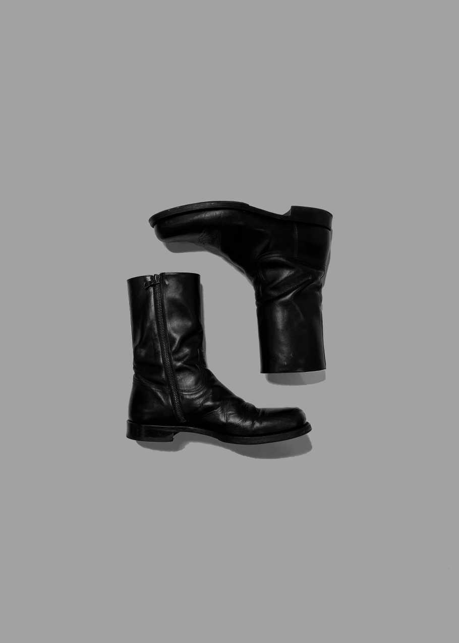 AW2020 Square Toe Side Zip Boot